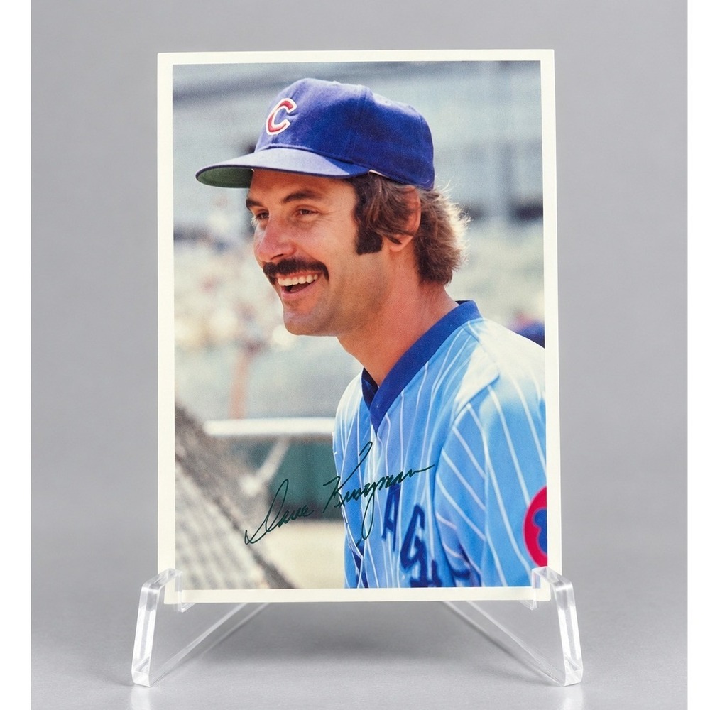 1980 Topps Dave Kingman Chicago Cubs 5x7 Oversized Card 16 of 60 Vintage MLB